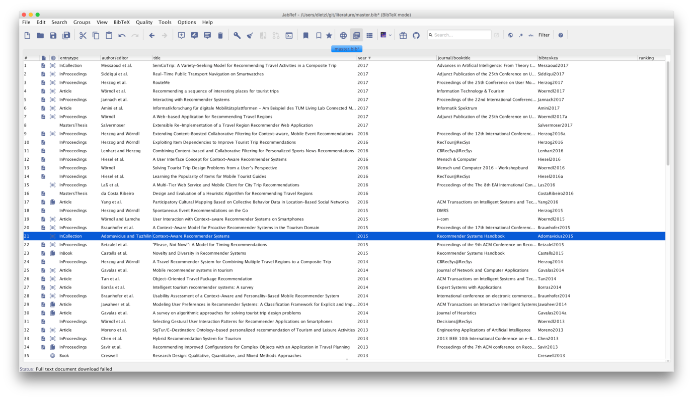 bibliography programs for mac